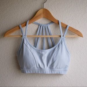 Light Blue Sports Bra